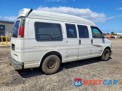 Trzecie zdjęcie samochodu z tyłu: 1997 CHEVROLET EXPRESS G1500 VIN:1GBFG15R1V1007144 - miniatura