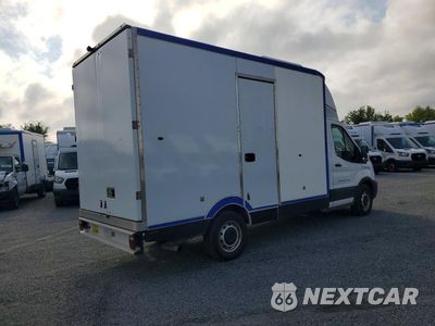 Trzecie zdjęcie samochodu z tyłu: 2021 FORD TRANSIT DELIVERY TRUCK VIN:1FDBW5Z8XMKA80071 - miniatura