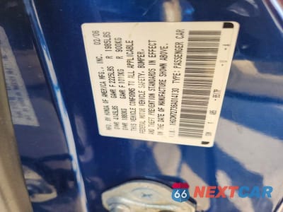 Zdjęcie 12 z 12 samochodu: 2006 HONDA ACCORD EX VIN:1HGCM72736A014130 - miniatura