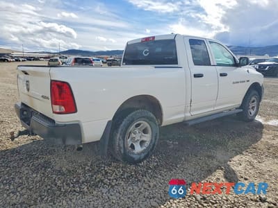 Trzecie zdjęcie samochodu z tyłu: 2012 DODGE RAM 1500 ST VIN:1C6RD7FT8CS303145 - miniatura