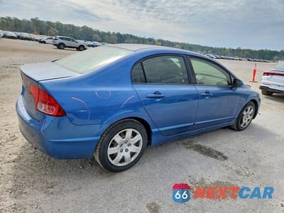 Trzecie zdjęcie samochodu z tyłu: 2007 HONDA CIVIC LX VIN:1HGFA16517L114373 - miniatura