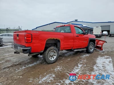 Trzecie zdjęcie samochodu z tyłu: 2016 CHEVROLET SILVERADO K3500 VIN:1GC0KYEG5GZ125063 - miniatura