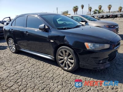 Czwarte zdjęcie samochodu z boku: 2011 MITSUBISHI LANCER GTS VIN:JA32U8FW9BU044659 - miniatura