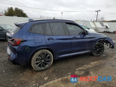 Trzecie zdjęcie samochodu z tyłu: 2023 BMW X3 XDRIVE30I VIN:5UX53DP03P9S65980 - miniatura