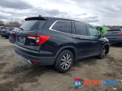 Trzecie zdjęcie samochodu z tyłu: 2020 HONDA PILOT EXL VIN:5FNYF6H58LB057556 - miniatura