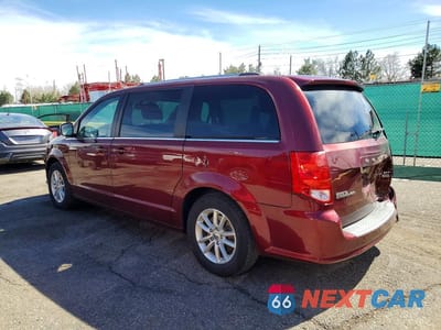 Drugie zdjęcie samochodu z przodu: 2019 DODGE GRAND CARAVAN SXT VIN:2C4RDGCG3KR735514 - miniatura