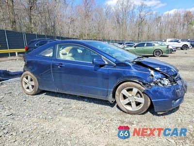 Czwarte zdjęcie samochodu z boku: 2006 HONDA CIVIC EX VIN:2HGFG12816H534144 - miniatura