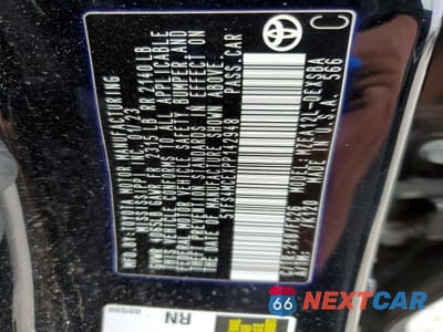 Zdjęcie 12 z 12 samochodu: 2023 TOYOTA COROLLA SE VIN:5YFS4MCEXPP142948 - miniatura