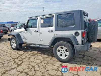 Drugie zdjęcie samochodu z przodu: 2008 JEEP WRANGLER UNLIMITED X VIN:1J4GA39158L594291 - miniatura