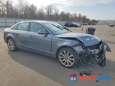 Czwarte zdjęcie samochodu z boku: 2013 AUDI A4 PREMIUM PLUS VIN:WAUFFAFL4DN029121 - miniatura