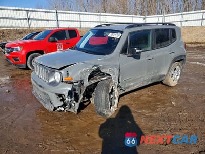 2022 JEEP RENEGADE LIMITED ZACNJDD19NPN63978 - główne zdjęcie licytacji z USA - miniatura