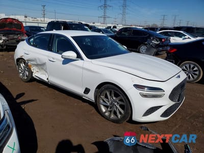 Czwarte zdjęcie samochodu z boku: 2022 GENESIS G70 2.0T VIN:KMTG34TA2NU086804 - miniatura