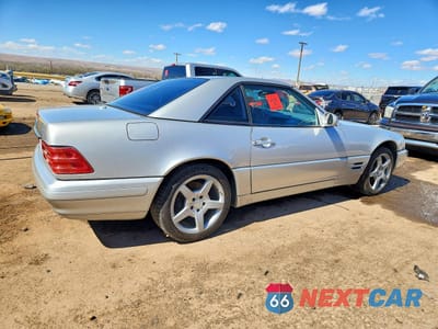 Trzecie zdjęcie samochodu z tyłu: 2000 MERCEDES-BENZ SL 500 VIN:WDBFA68F6YF192129 - miniatura