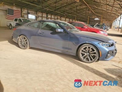 Czwarte zdjęcie samochodu z boku: 2021 BMW 430I VIN:WBA53AP00MCF36623 - miniatura