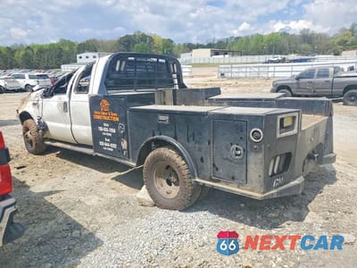 Drugie zdjęcie samochodu z przodu: 1999 FORD F350 SUPER DUTY FLATBED TRUCK VIN:1FDWX37F5XEB35128 - miniatura