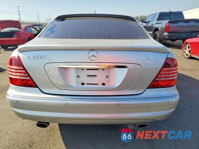 Zdjęcie 6 z 12 samochodu: 2002 MERCEDES-BENZ S 600 VIN:WDBNG78J82A228458 - miniatura