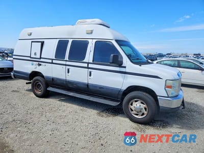 Czwarte zdjęcie samochodu z boku: 2008 FORD E350 UTILITY / SERVICE VAN VIN:1FTSS34S78DB38607 - miniatura