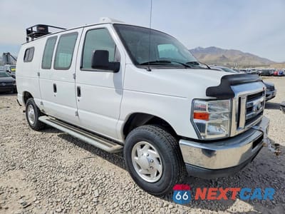 Czwarte zdjęcie samochodu z boku: 2013 FORD ECONOLINE E250 VAN VIN:1FTNE2EW2DDA54060 - miniatura