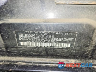 Zdjęcie 14 z 14 samochodu: 2013 SUBARU IMPREZA VIN:JF1GPAC64D2879714 - miniatura