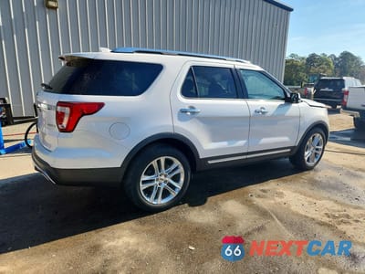 Trzecie zdjęcie samochodu z tyłu: 2017 FORD EXPLORER LIMITED VIN:1FM5K7FH7HGE33867 - miniatura