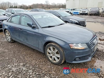 Czwarte zdjęcie samochodu z boku: 2011 AUDI A4 PREMIUM VIN:WAUBFAFL5BA087807 - miniatura