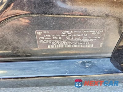 Zdjęcie 12 z 12 samochodu: 2016 BMW 320 XI VIN:WBA8E5G5XGNT40513 - miniatura