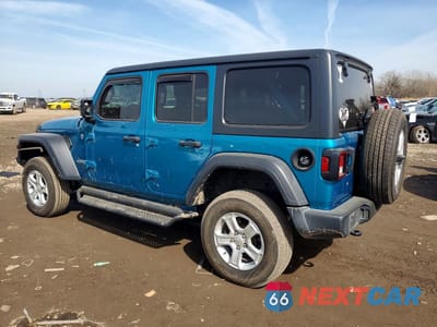 Drugie zdjęcie samochodu z przodu: 2019 JEEP WRANGLER UNLIMITED SPORT VIN:1C4HJXDGXKW602002 - miniatura