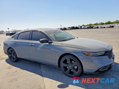 Czwarte zdjęcie samochodu z boku: 2024 HONDA ACCORD HYBRID SPORT-L VIN:1HGCY2F74RA068221 - miniatura