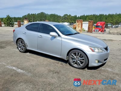 Czwarte zdjęcie samochodu z boku: 2008 LEXUS IS 350 BASE VIN:JTHBE262385021095 - miniatura