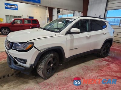 2020 JEEP COMPASS LATITUDE 3C4NJDBB2LT164236 - główne zdjęcie licytacji z USA - miniatura