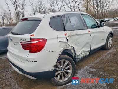 Trzecie zdjęcie samochodu z tyłu: 2017 BMW X3 XDRIVE28I VIN:5UXWX9C5XH0T04514 - miniatura