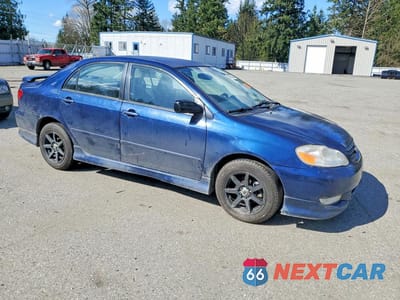 Czwarte zdjęcie samochodu z boku: 2003 TOYOTA COROLLA S VIN:1NXBR32E93Z049697 - miniatura