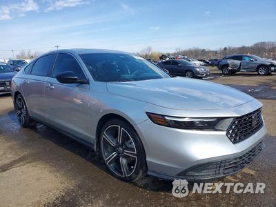 Czwarte zdjęcie samochodu z boku: 2024 HONDA ACCORD HYBRID SPORT VIN:1HGCY2F57RA088283 - miniatura