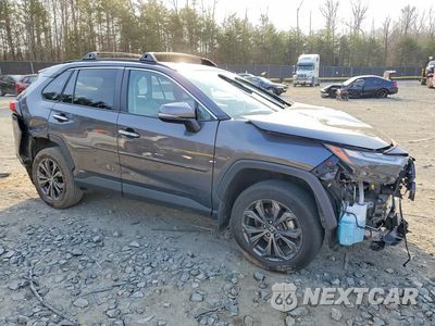 Czwarte zdjęcie samochodu z boku: 2023 TOYOTA RAV4 HYBRID LIMITED VIN:2T3D6RFV3PW043681 - miniatura