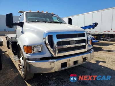 Czwarte zdjęcie samochodu z boku: 2015 FORD F650 SUPER DUTY ROLLBACK TRUCK VIN:3FRNF6FC9FV525134 - miniatura