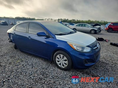 Czwarte zdjęcie samochodu z boku: 2015 HYUNDAI ACCENT VIN:KMHCT4AE5FU861175 - miniatura