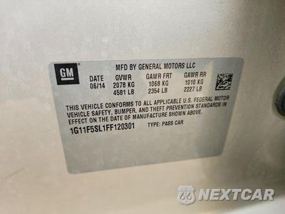 Zdjęcie 13 z 13 samochodu: 2015 CHEVROLET MALIBU LTZ VIN:1G11F5SL1FF120301 - miniatura