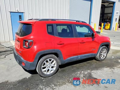 Trzecie zdjęcie samochodu z tyłu: 2015 JEEP RENEGADE LATITUDE VIN:ZACCJABT4FPC01202 - miniatura