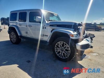 Czwarte zdjęcie samochodu z boku: 2024 JEEP WRANGLER HIGH ALTITUDE 4XE VIN:1C4RJXU60RW193692 - miniatura