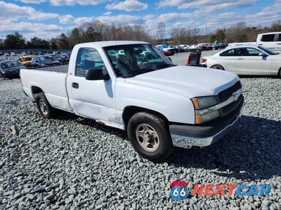 Czwarte zdjęcie samochodu z boku: 2003 CHEV SILVERADO 1500 C1500 VIN:1GCEC14X53Z334776 - miniatura