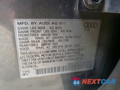 Zdjęcie 13 z 13 samochodu: 2018 AUDI Q7 PREMIUM PLUS VIN:WA1LAAF70JD015686 - miniatura