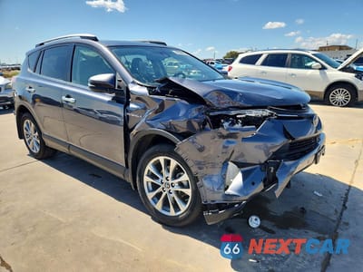 Czwarte zdjęcie samochodu z boku: 2017 TOYOTA RAV4 HYBRID LIMITED VIN:JTMDJREV1HD107201 - miniatura