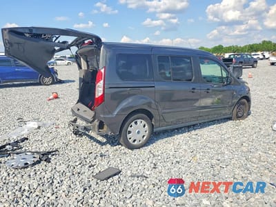 Trzecie zdjęcie samochodu z tyłu: 2019 FORD TRANSIT CONNECT XLT VIN:NM0GE9F29K1389325 - miniatura
