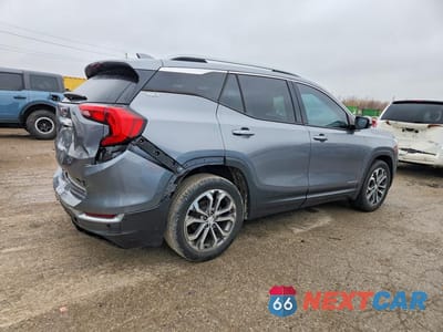 Trzecie zdjęcie samochodu z tyłu: 2020 GMC TERRAIN SLT VIN:3GKALPEX1LL147451 - miniatura