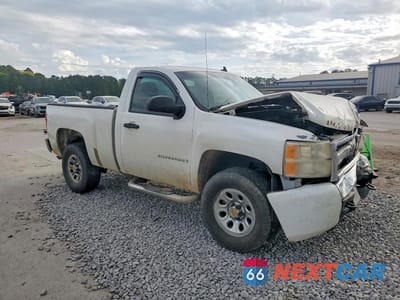 Czwarte zdjęcie samochodu z boku: 2007 CHEVROLET SILVERADO C1500 VIN:1GCEC14JX7Z593362 - miniatura