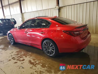 Drugie zdjęcie samochodu z przodu: 2023 INFINITI Q50 RED SPORT 400 VIN:JN1FV7DR0PM590882 - miniatura