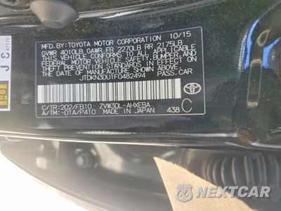 Zdjęcie 12 z 12 samochodu: 2015 TOYOTA PRIUS TWO VIN:JTDKN3DU1F0482494 - miniatura