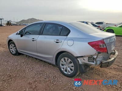 Drugie zdjęcie samochodu z przodu: 2012 HONDA CIVIC LX VIN:19XFB2F55CE051248 - miniatura