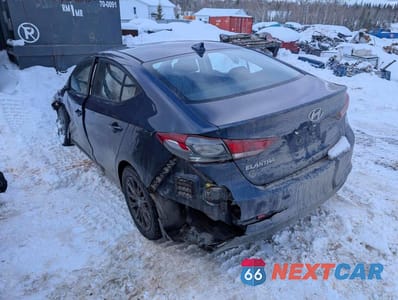 Trzecie zdjęcie samochodu z tyłu: 2018 HYUNDAI ELANTRA SEL VIN:KMHD84LF0JU705081 - miniatura