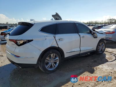 Trzecie zdjęcie samochodu z tyłu: 2024 ACURA MDX VIN:5J8YD9H32RL001819 - miniatura